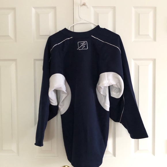 NWT Kamazu Hokey Jersey XS, new with tag, white navy. fit size S as well. - Picture 3 of 4